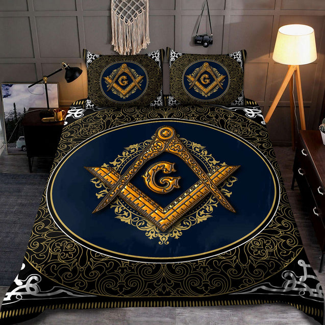 Freemasonry 3D All Over Printed Bedding Set