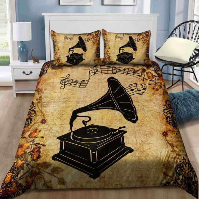 Vinyl Record 3D All Over Printed Bedding Set