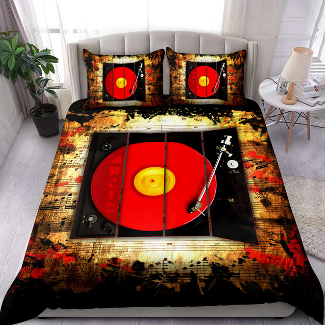 Vinyl Record 3D All Over Printed Bedding Set