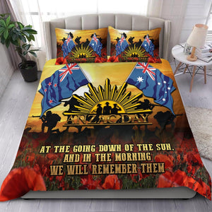 Premium Bedding Set Remember Anzac Day ML