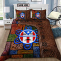 Customize Name Loving Puerto Rico Bedding Set