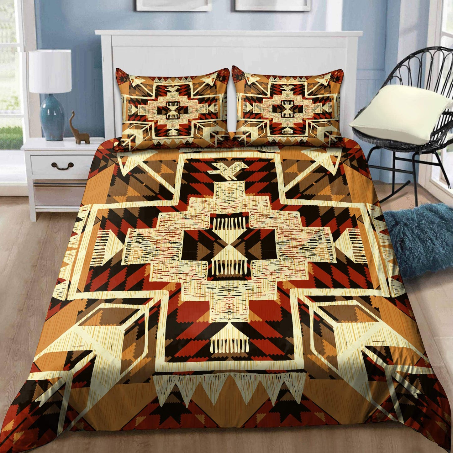 Native American 3D All Over Printed Bedding Set