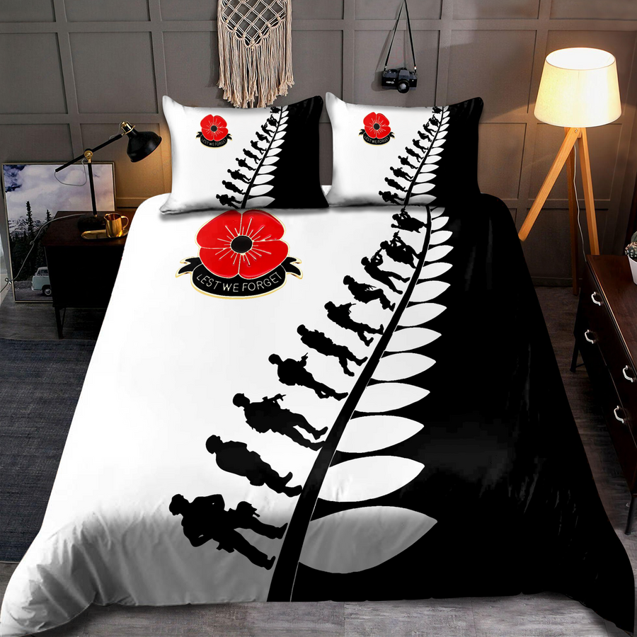 Anzac Day Lest We Forget 3D All Over Printed Bedding Set
