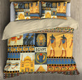 Ancient Egyptian Mythology Culture 3D Bedding set