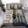 Couple Fishing 3D All Over Printed Bedding Set