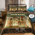 Custom name Tomb of nefertari Ancient Egypt 3D Design print Bedding Set