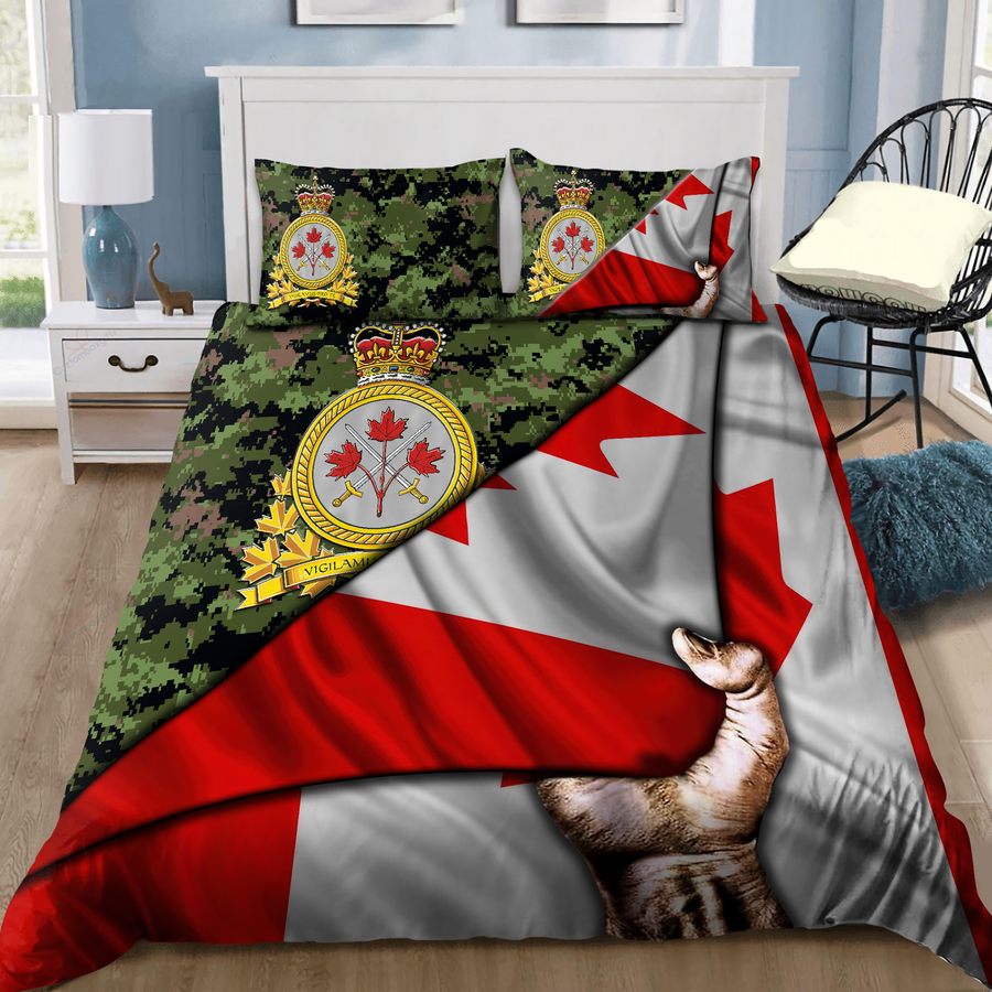 Canadian Army Veteran Bedding Set XT SN15032102