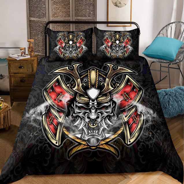 Premium All Over Printed Samurai Warrior Bedding Set MEI