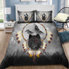 Native American Wolf 3D All Over Printed Bedding Set