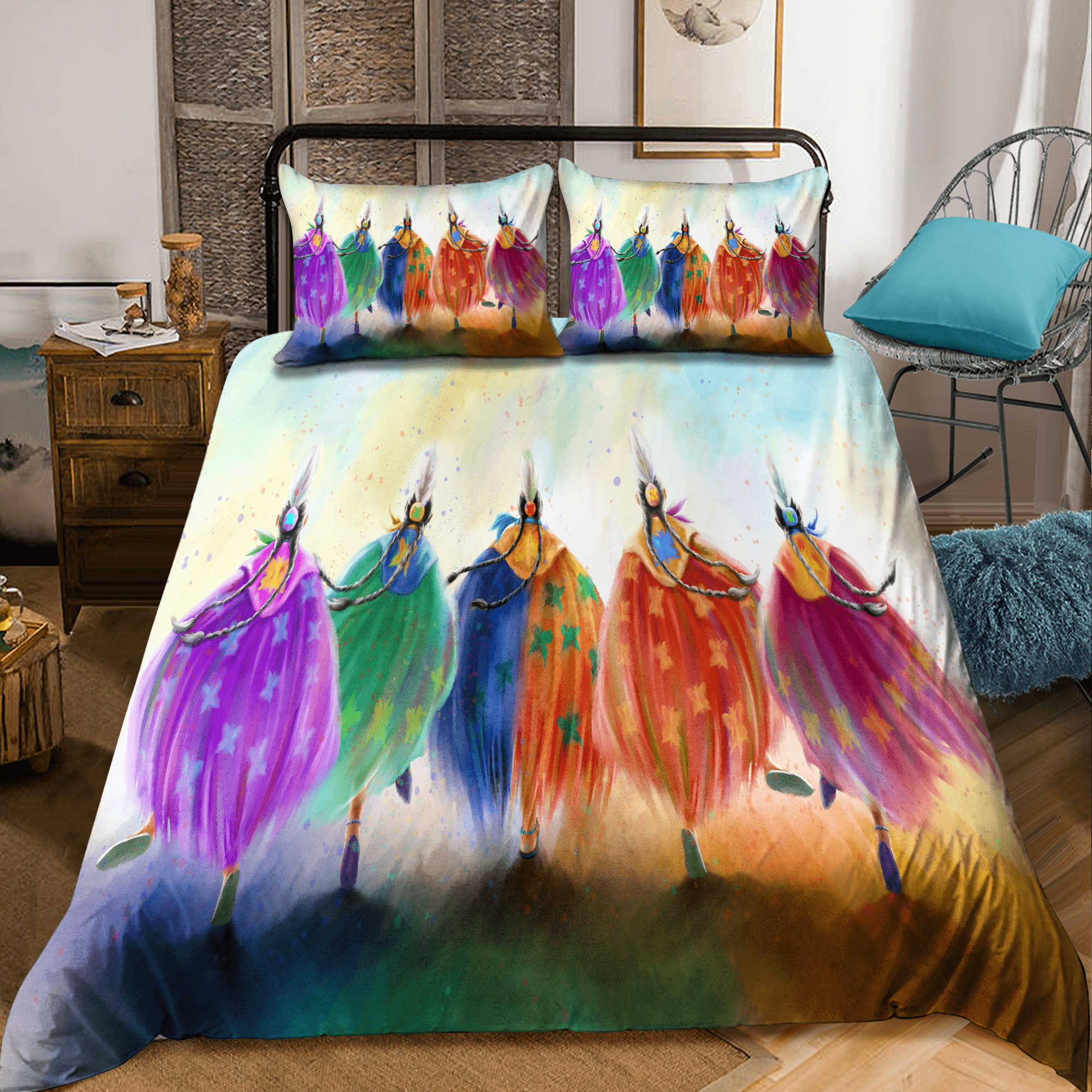 Native American 3D All Over Printed Bedding Set VP07012201ND