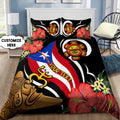 Customize Name Loving Puerto Rico Bedding Set AM16042107