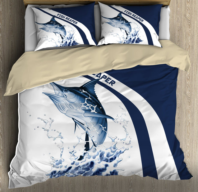 Marlin fishing design 3d print Bedding set