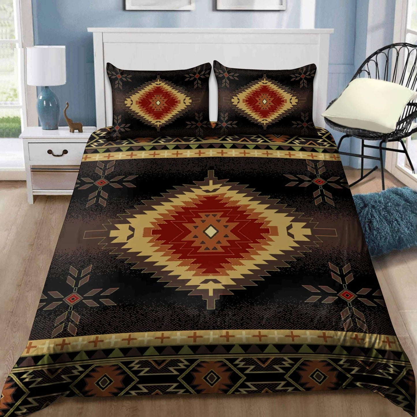 Native American 3D All Over Printed Bedding Set