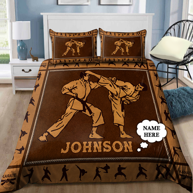 Customize Name Karate Bedding Set TNA12032101