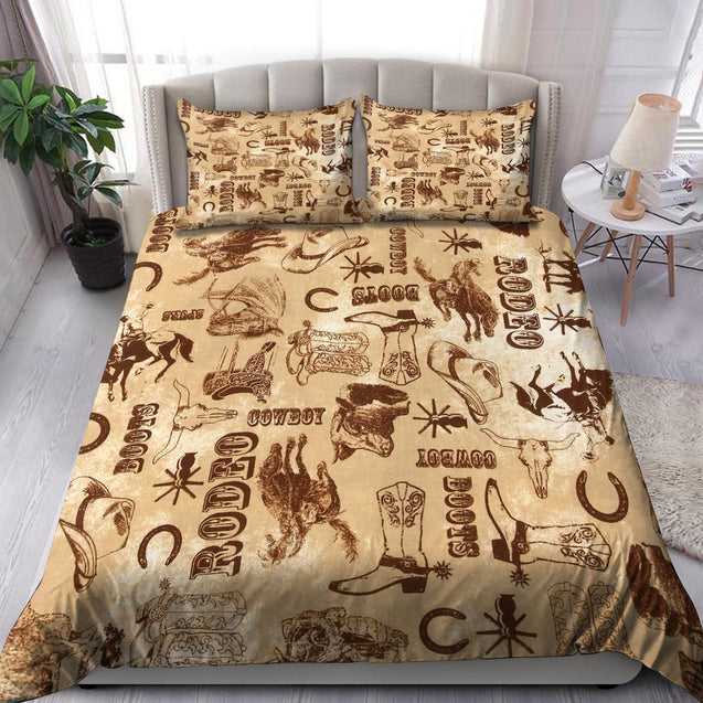 Cowboy 3D All Over Printed Bedding Set