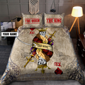 Customize Name King Skull Bedding Set MH09062102