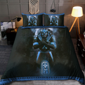 Anubis Ancient Egyptian Mythology Culture 3D design Bedding set