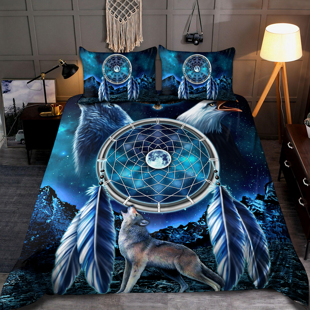 Native American 3D All Over Printed Bedding Set