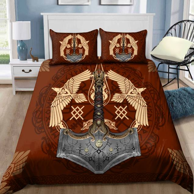 Viking 3D All Over Printed Bedding Set