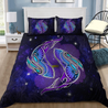 Amazing Polynesian Whale Tattoo Hawaii Style Bedding Set ML