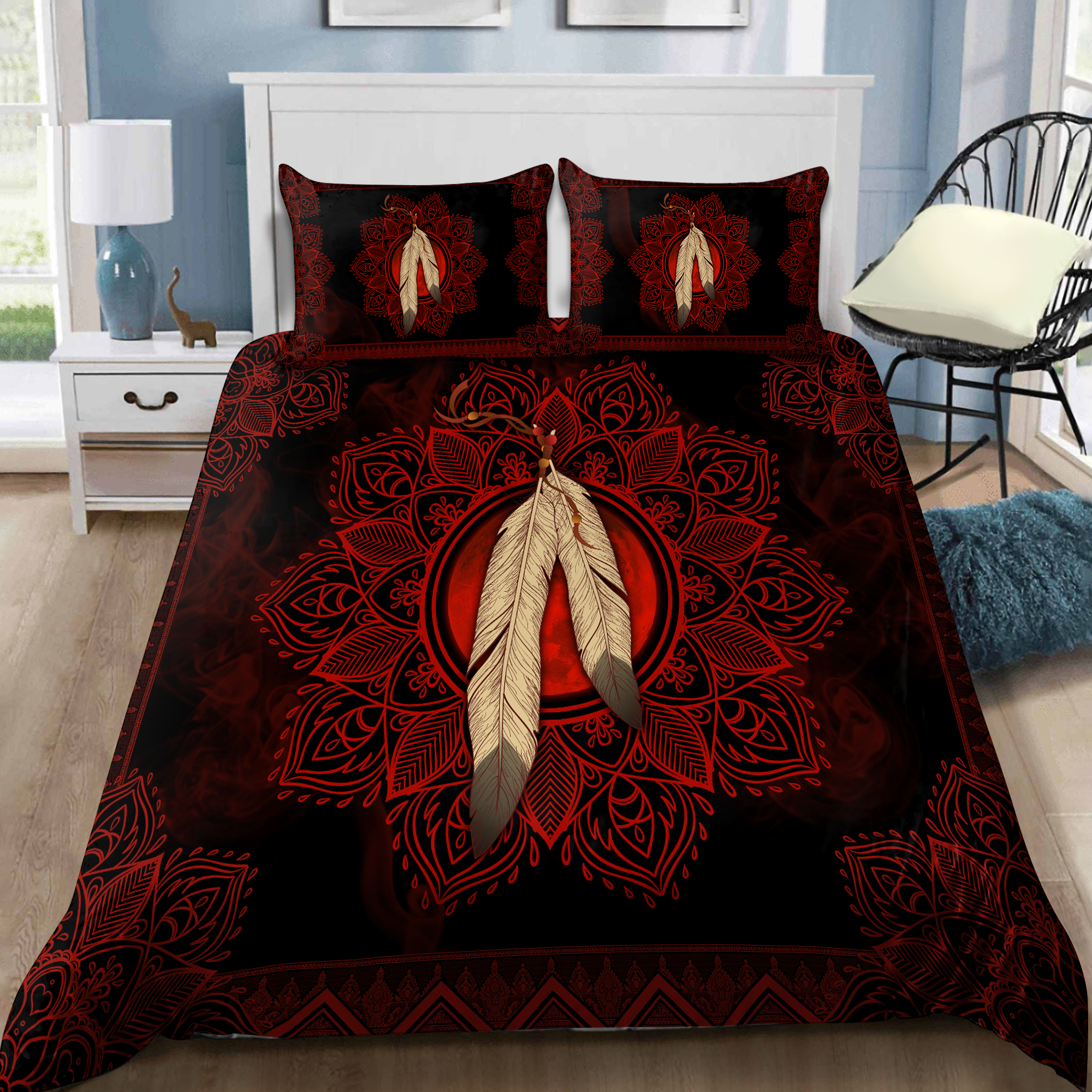 Native American 3D All Over Printed Bedding Set