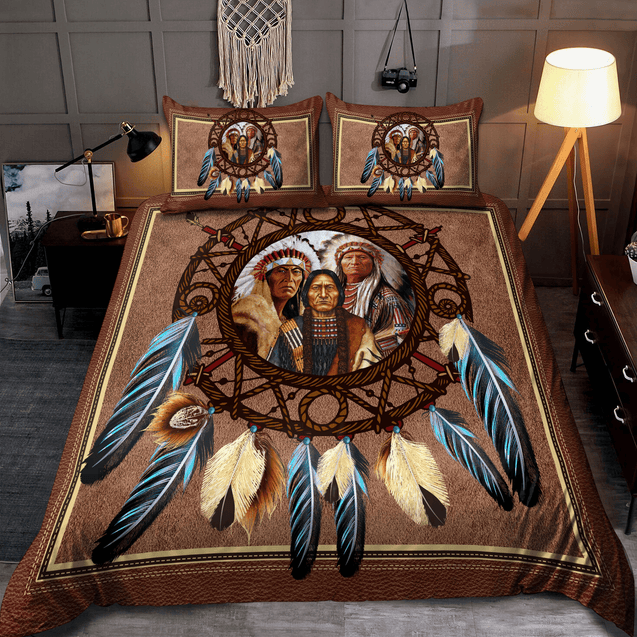 Native American 3D All Over Printed Bedding Set