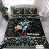 Personalized Name Horse Racing Bedding Set