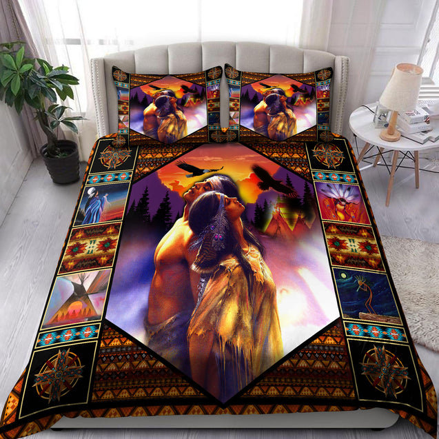 Native American 3D All Over Printed Bedding Set