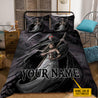 Customize Name Skull Bedding Set NTN01062103