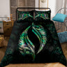 New Zealand Aotearoa Couple Silver Fern Bedding Set ML