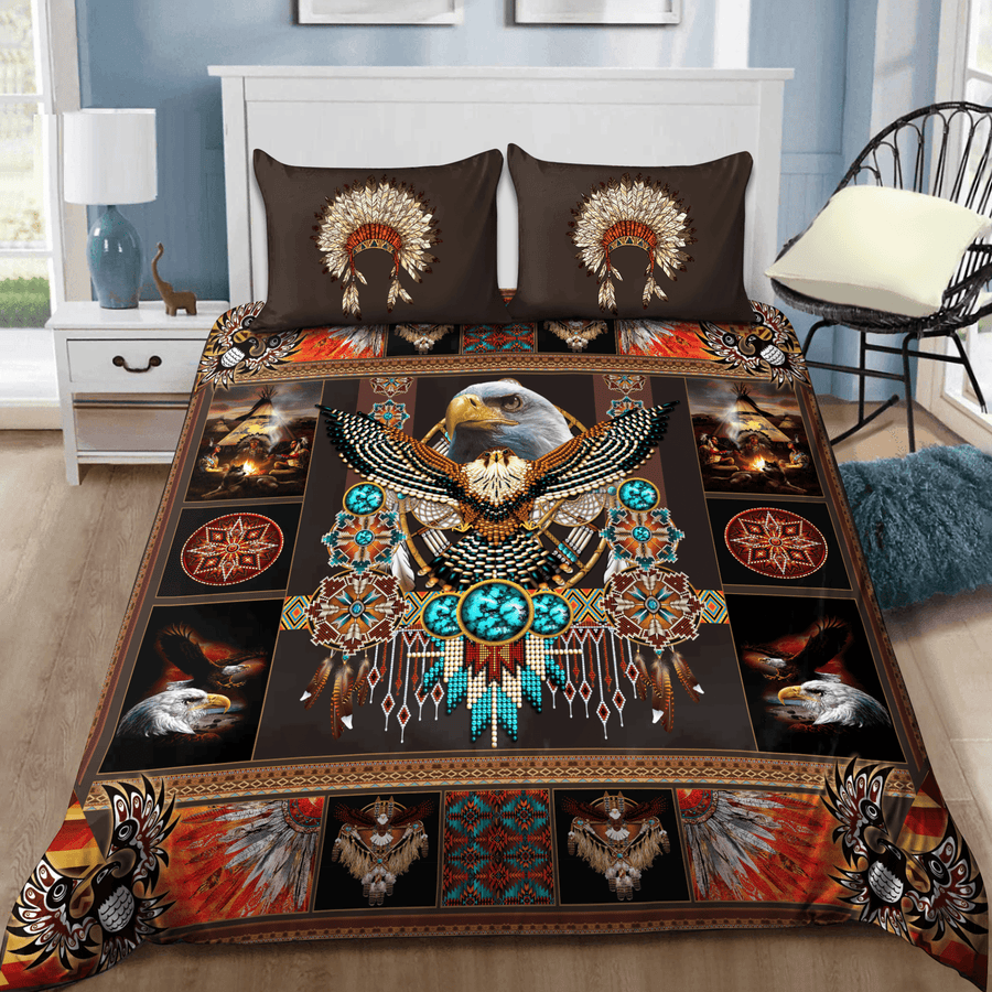 Native American 3D All Over Printed Bedding Set