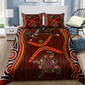 Aboriginal Naidoc Week Heal the Kangaroo and Turtle 3D print Bedding set