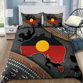 Aboriginal dots Zip pattern 3D design printed Bedding Set