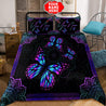 Customize Name Mandala Butterfly Bedding Set HHT09042101