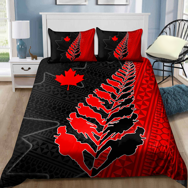 Canadian Veteran Remembrance Day Bedding Set XT TNA16032103