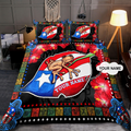 Customize Name Loving Puerto Rico Bedding Set