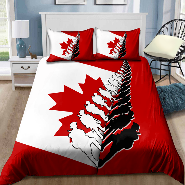 Canadian Veteran Remembrance Day Bedding Set XT TNA15032103.S1