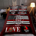 Love Firefighter Bedding Set DD23012104