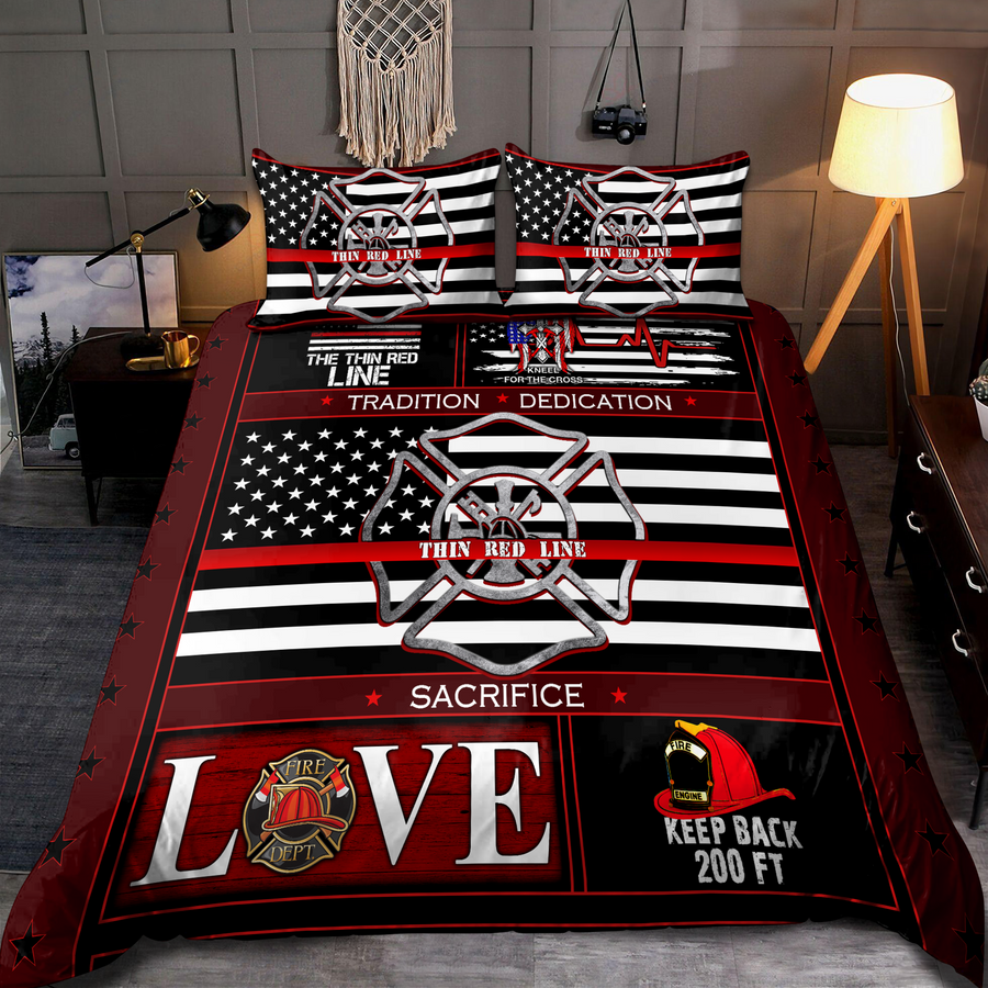 Love Firefighter Bedding Set DD23012104