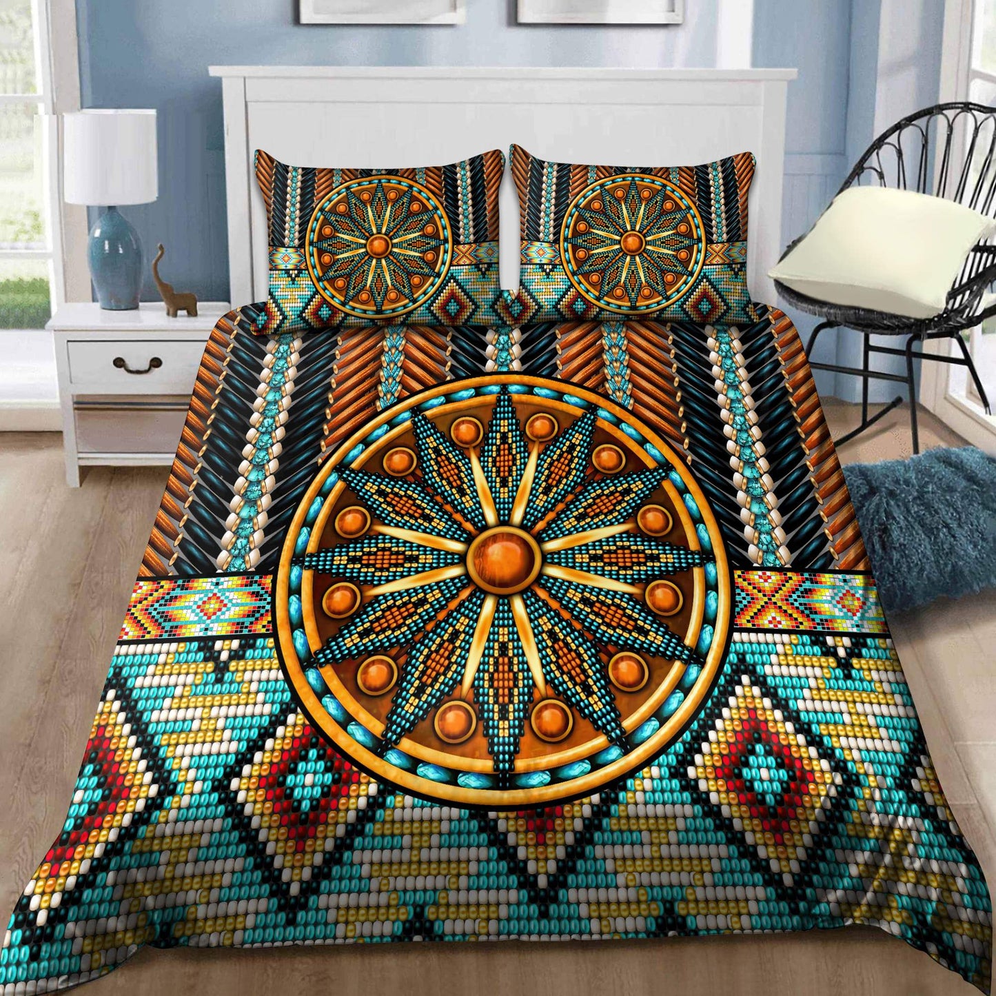 Native American 3D All Over Printed Bedding Set