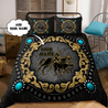 Personalized Name Bull Riding Bedding Vintage Calf Roping