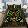 Premium Bedding Set Irish Celtic Shamrock And Trinity Knot ML