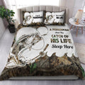 Fishing Couple Great Fisherman and his best catch Bedding set