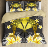 Couple Dolphin Hibiscus Polynesian Kanaka Hawaii Decorated 3D Bedding Set