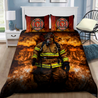 Brave Firefighter Bedding Set TNA10132003