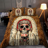 Native Skull 3D All Over Printed Bedding Set MH25012101