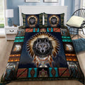 Wolf Native American 3D All Over Printed Bedding Set