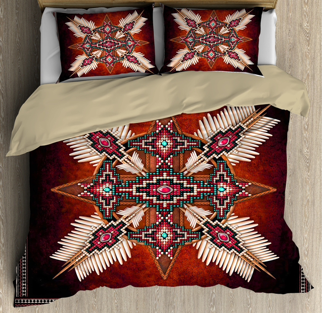 Native American 3D All Over Printed Bedding Set