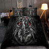 Falling Girl Skull Gothic Bedding Set SN10062101