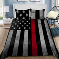 The Red Line Firefighter Bedding Set DD22012106